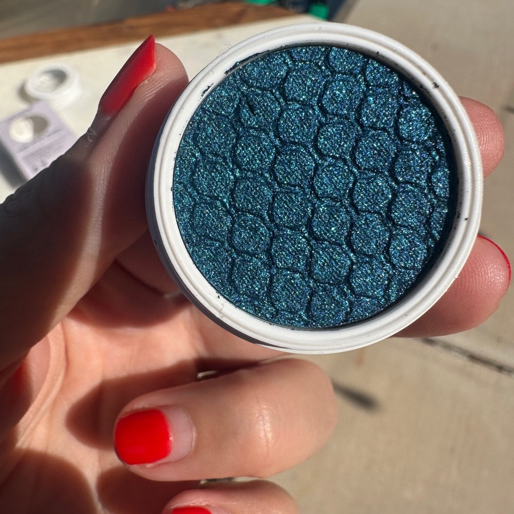 Colourpop Blue Coconut Eyeshadow
